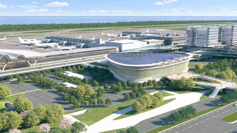 航展館南側(cè)、海灘路西側(cè)停車(chē)場(chǎng)工程